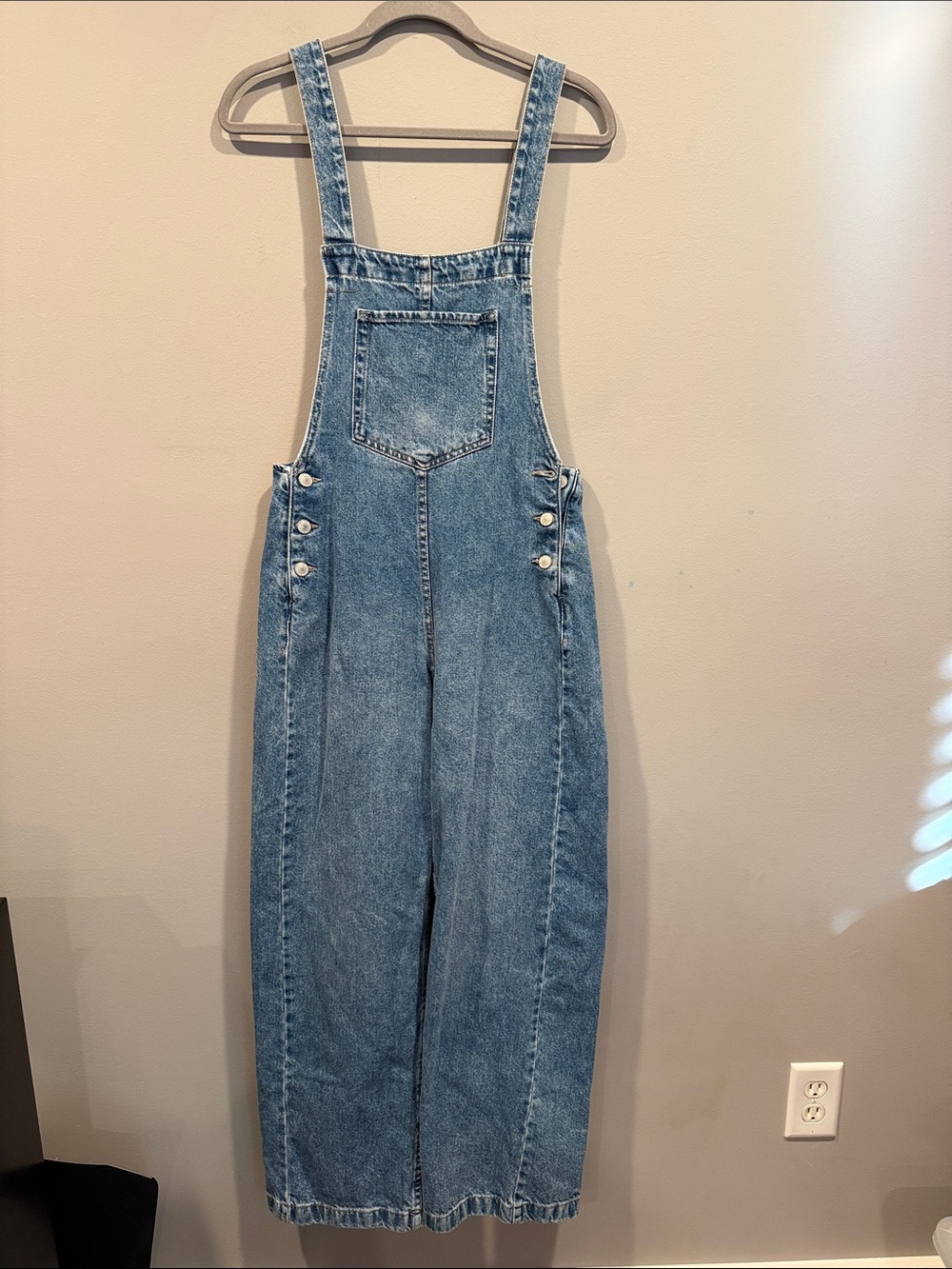 Like New! Free People "We The Free" Ziggy Denim Overalls – Size XS